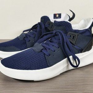 Pajar Canada Lace Up Sneakers, Navy Mesh / White, Mens Size 8-8.5 / 41